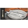 KKS Stainless Steel 24 Piece Cutlery Set for 6 People, Mirror-Polished, Dishwasher-Safe Cutlery Set Includes a Dinner Knife, Fork, Spoon, and Teaspoon.