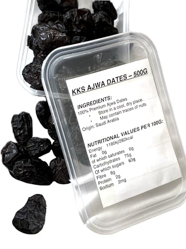 Dates - Ajwa Dates Madinah- Premium Dates- KKS Saudi Dates- mouth watering- full of health benefits- Prophets recommended- Dried Fruit Snacks