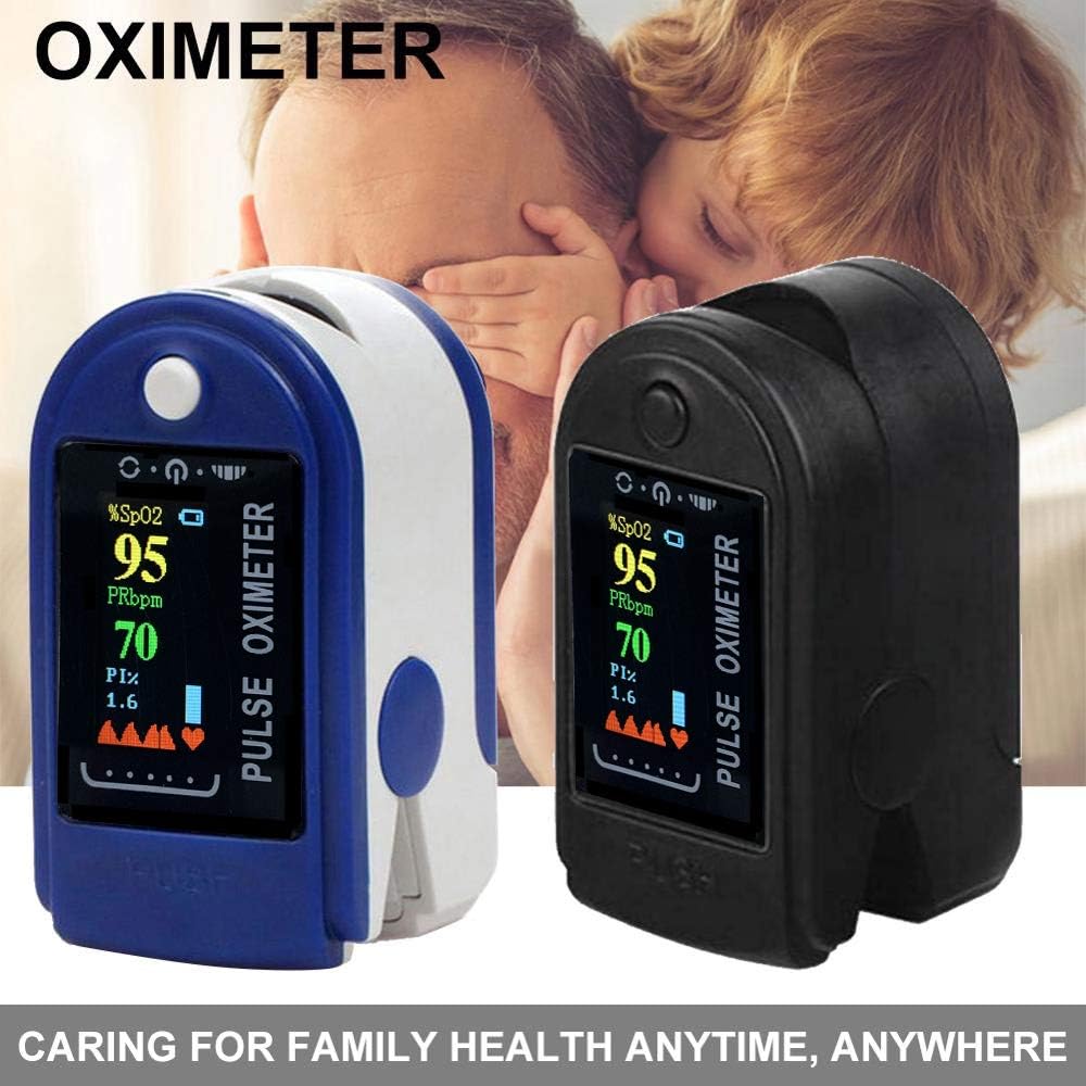 Pulse Oximeter Oxymeter Latest Model Digital Fully Automatic TFT Display Fingertip Pulse Oximetry Blood Oxygen Saturation Monitor